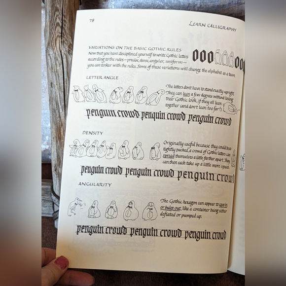 2001 Learn Calligraphy The Complete Book - Picture 10 of 14